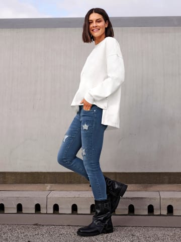 WITT WEIDEN Jeans in blue-stone-washed
