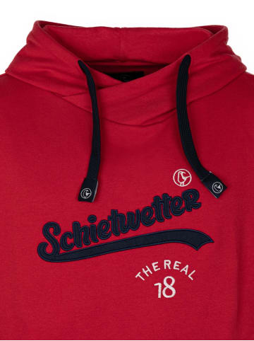 SCHIETWETTER Kapuzenhoodie Marreo in red