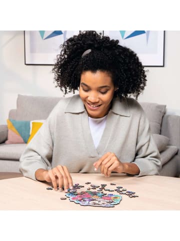 Ravensburger Puzzle 150 Teile WOODEN Puzzle - Geheimnisvolle Eule - Konturgeformtes Holzpuzzle mit 150 Teilen Ab 10 Jahre in bunt