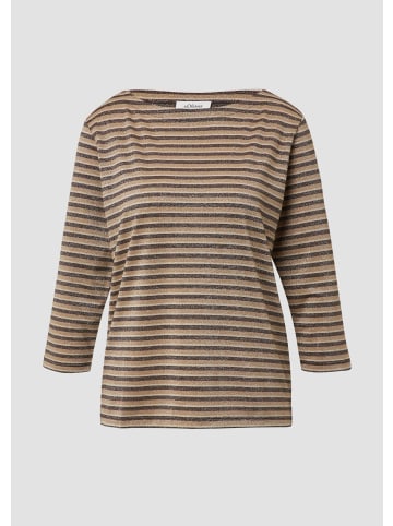 s.Oliver T-Shirt in 84G0_sandstein