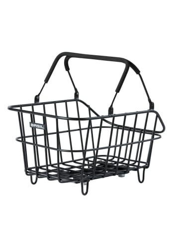 BASIL Hinterradkorb "Cento Aluminium MIK" in schwarz