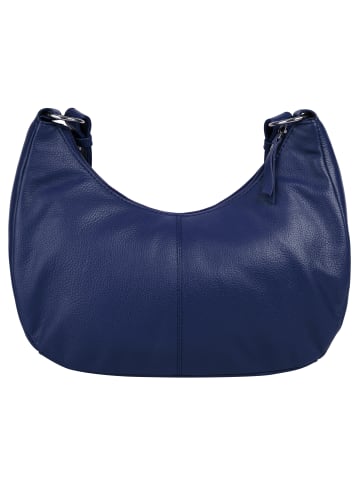 Bruno Banani Umhängetasche echt Leder in blau