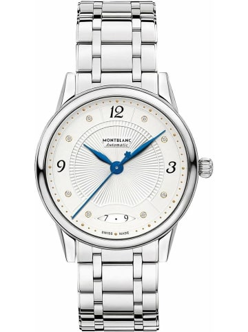 Mont Blanc Automatikuhr für Damen in silber