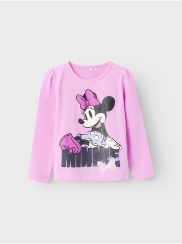 name it Langarmshirt NMFNEMIRI MINNIE LS TOP in violet tulle