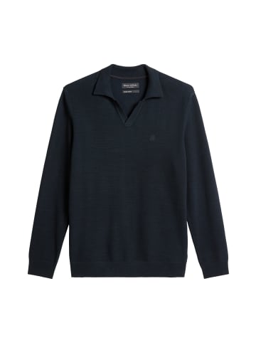 Marc O'Polo Polo-Pullover regular in Dark Navy