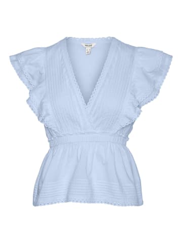 Vero Moda Top mit Schößchen in Ice Water