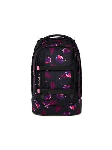 Satch Schulrucksack-Set PACK "Mystic Nights" 2-teilig in Schwarz/Rosa