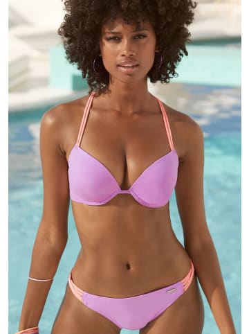 Venice Beach Push-Up-Bikini-Top in lila