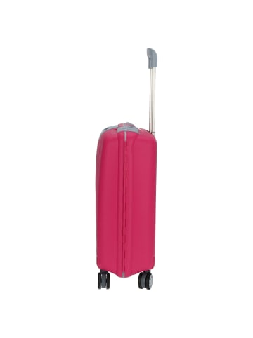 Roncato Light - 4-Rollen-Kabinentrolley S 55 cm (smeraldo) in magenta