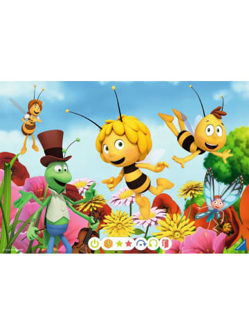 Ravensburger Puzzle 24 Teile tiptoi® Puzzle für kleine Entdecker: Die Biene Maja - 2x24 Teile Ab 4 Jahre in bunt