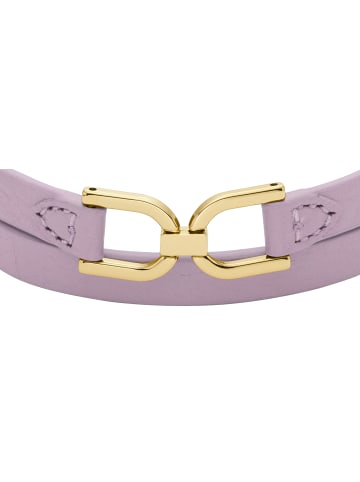 Fossil Armband Heritage D-Link Gelb in lila