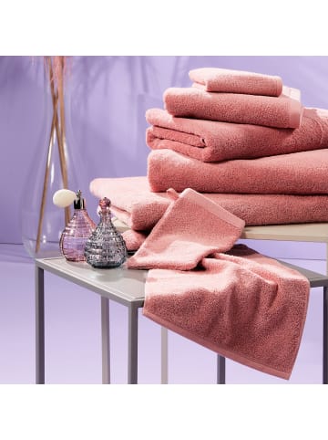 Erwin Müller Frottier Waschhandschuh 2er-Pack Heidenheim in altrosa