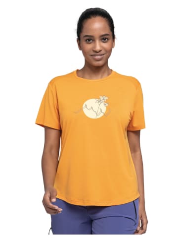 Schöffel T-Shirt "T Shirt Haberspitz L" in orange glow