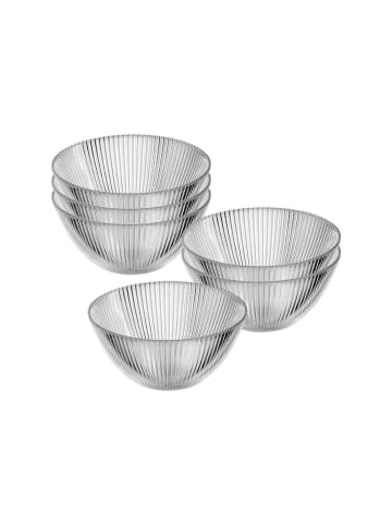 Ritzenhoff & Breker 6er Set Beilagenschalen Unico ø 14,5 cm in transparent