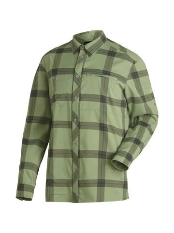 Maier Sports Kasen L/S M He-Hemd 1/1 Arm el. in Grün2048