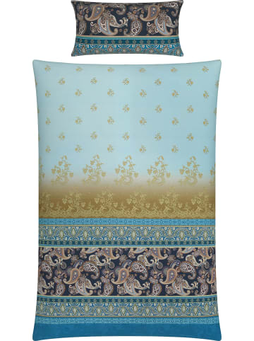 Erwin Müller Mako-Satin Bettwäsche in hellblau