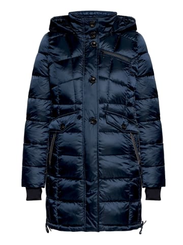 Gil Bret Winterjacke mit abnehmbarer Kapuze in Dunkelblau