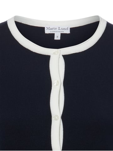 Marie Lund Strickjacke in marine - 0006