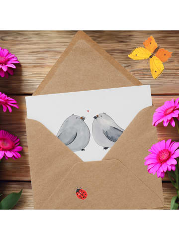 Mr. & Mrs. Panda Geschenkgutschein Pärchenabend ZweiMenschkeit mit ... in Weiß