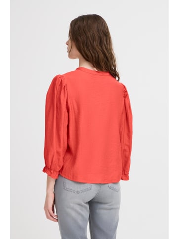 ICHI Halblange Ärmel IXWILMA Regular fit in Poinciana