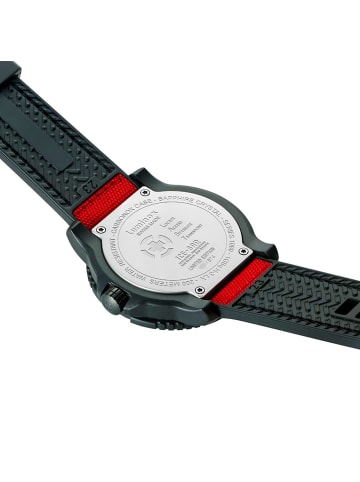 Luminox Herren-Armbanduhr Ice-SAR Rot/Schwarz LE