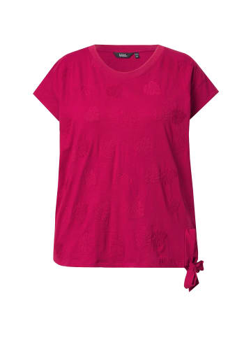 Ulla Popken Strick-Top in dunkle himbeere
