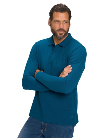 JP1880 Poloshirt in blaugrün