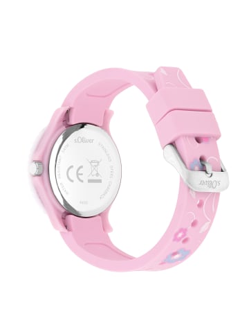 s.Oliver Armbanduhr The Magic Time in pink
