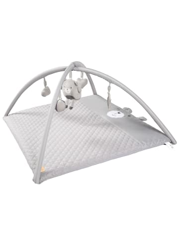 roba Krabbeldecke roba style – mit Spielbogen & 5 Elementen Sammy, grau