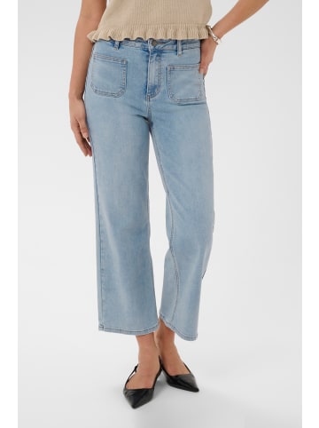 Kaffe Jeans KAbrook Regular fit in Light Blue Washed Denim
