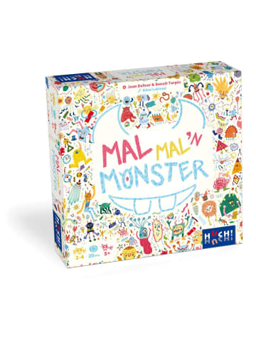 HUCH! Kinderspiel Mal mal'n Monster in Bunt