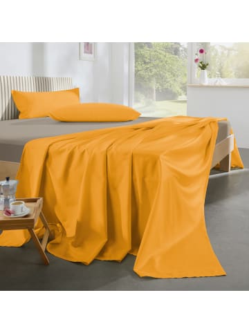 Erwin Müller Mako-Satin Sommer-Set 3-teilig Landshut in curry