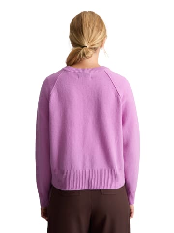 Marc O'Polo DENIM Merino-V-Neck-Pullover regular in Smoky Grape