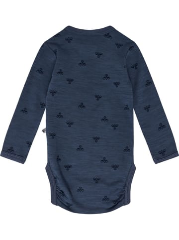 Hummel Outdoor Overall "Mini Wool Body Longsleeve" in Blau