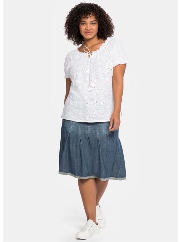 sheego by Joe Browns Tunika in weiß