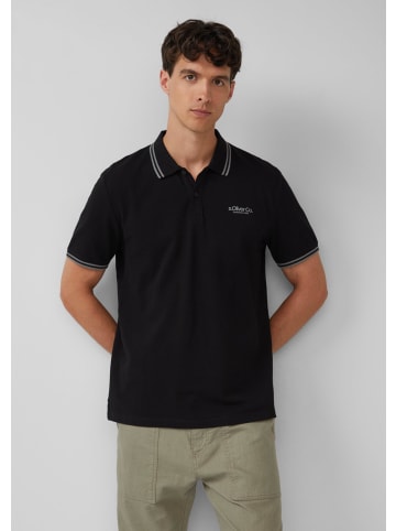 s.Oliver Polo-Shirt in 9999_schwarz