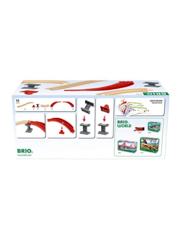 Brio Brio Kreativität Schienenpaket Berg und Tal in bunt