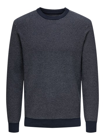 ONLY & SONS Strickpullover in Navy Blazer 1