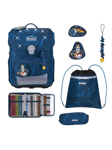 Scout Scout Neo Schulranzen-Set 4 teilig LED Rocket Rider