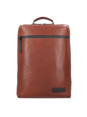 Jost Malmö Rucksack Leder 42 cm Laptopfach in cognac