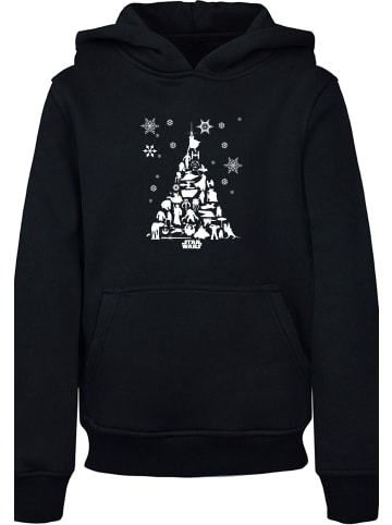 F4NT4STIC Hoodie Star Wars Christmas Weihnachtsbaum in schwarz