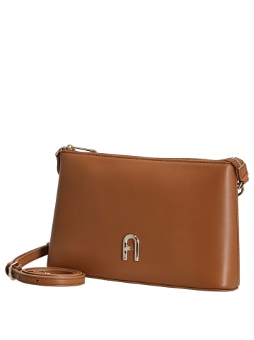 Furla Diamante Mini Crossbody - Umhängetasche 21 cm (nuvola) in brandy