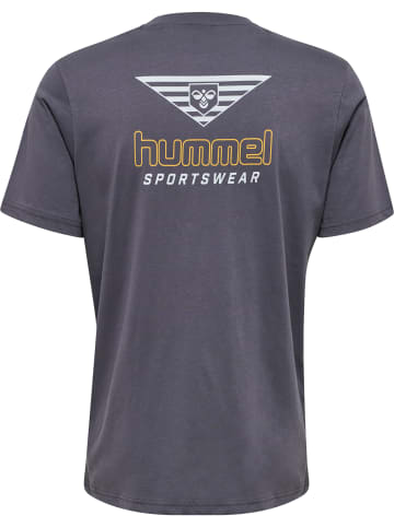 Hummel T-Shirt Hmllgc David Erwachsene in BLACKENED PEARL