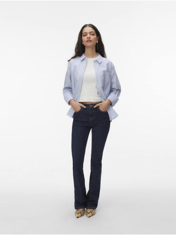 Vero Moda Langarmbluse in palace blue