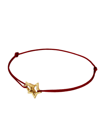Elli Armband 925 Sterling Silber Sterne, Stern in Rot