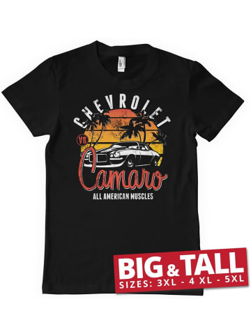 Camaro T-Shirt "Chevrolet Sunset" in Schwarz