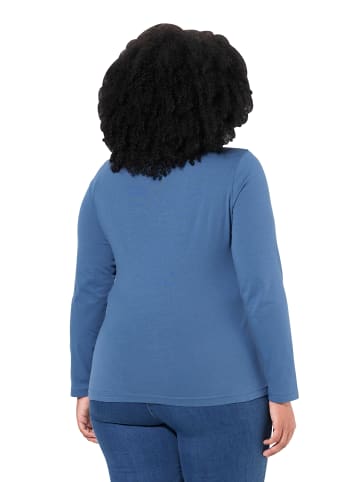 Ulla Popken Shirt in tintenblau