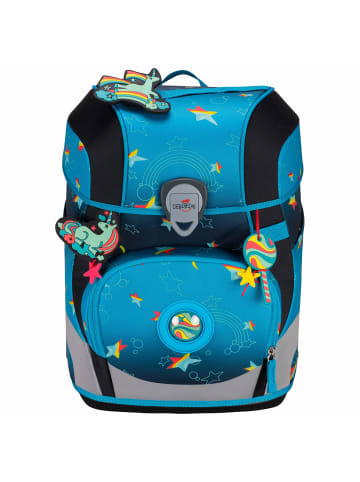 DerDieDas ErgoFlex Tiny Exklusiv LED - Schulranzen Set 5tlg. 900g (Rainbow Star) in Rainbow Star