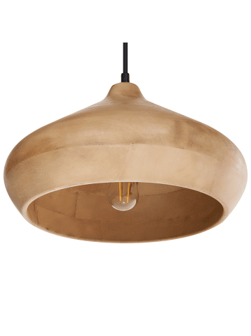Beliani Pendelleuchten RAWI in Braun - (W) 33 x (H) 127 x (L) 33 cm