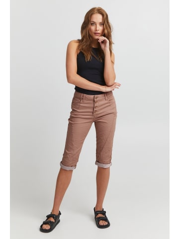 PULZ Jeans Caprihose in rosa